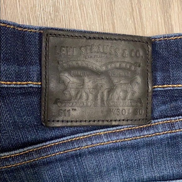 Levi’s 511 Slim Fit Jeans 30x30 - Picture 2 of 6